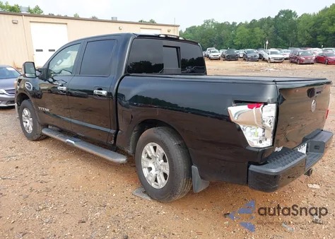 2017 Nissan Titan Sv from USA, damaged, VIN 1N6AA1E53HN546685